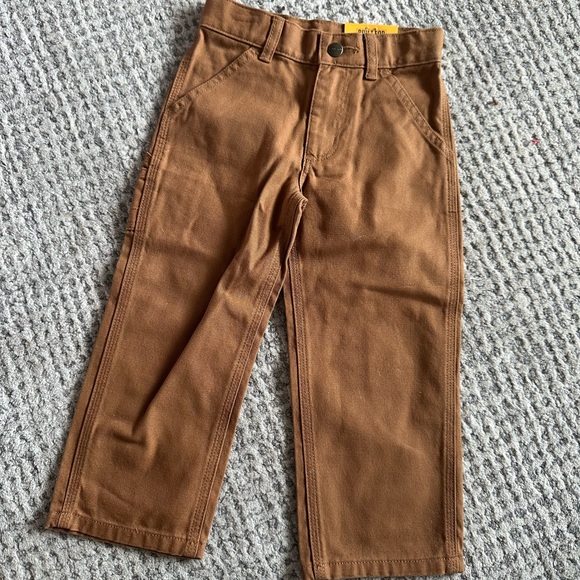Carhartt Canvas Cotton Toddler Pant - Picture 1 of 4